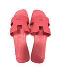 H Slide Sandals - Coral